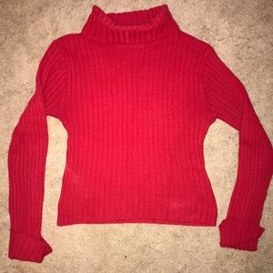Red Turtleneck